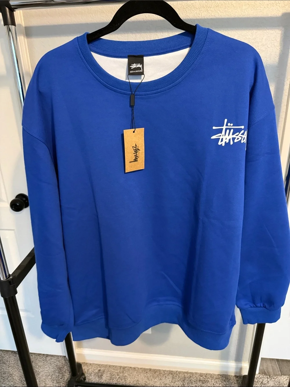 Men’s Royal Blue Crewneck Sweatshirt